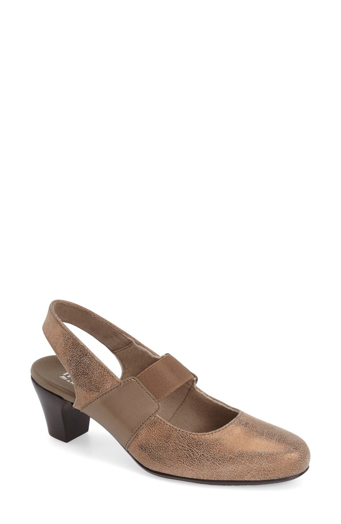 Munro 'Ella' Slingback Pump, Main, color, 