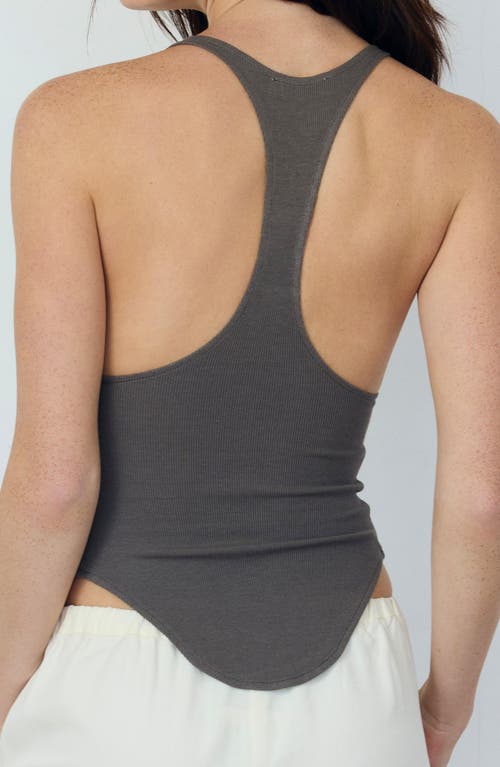 Artless Forever Haze Racerback Tank In Gray