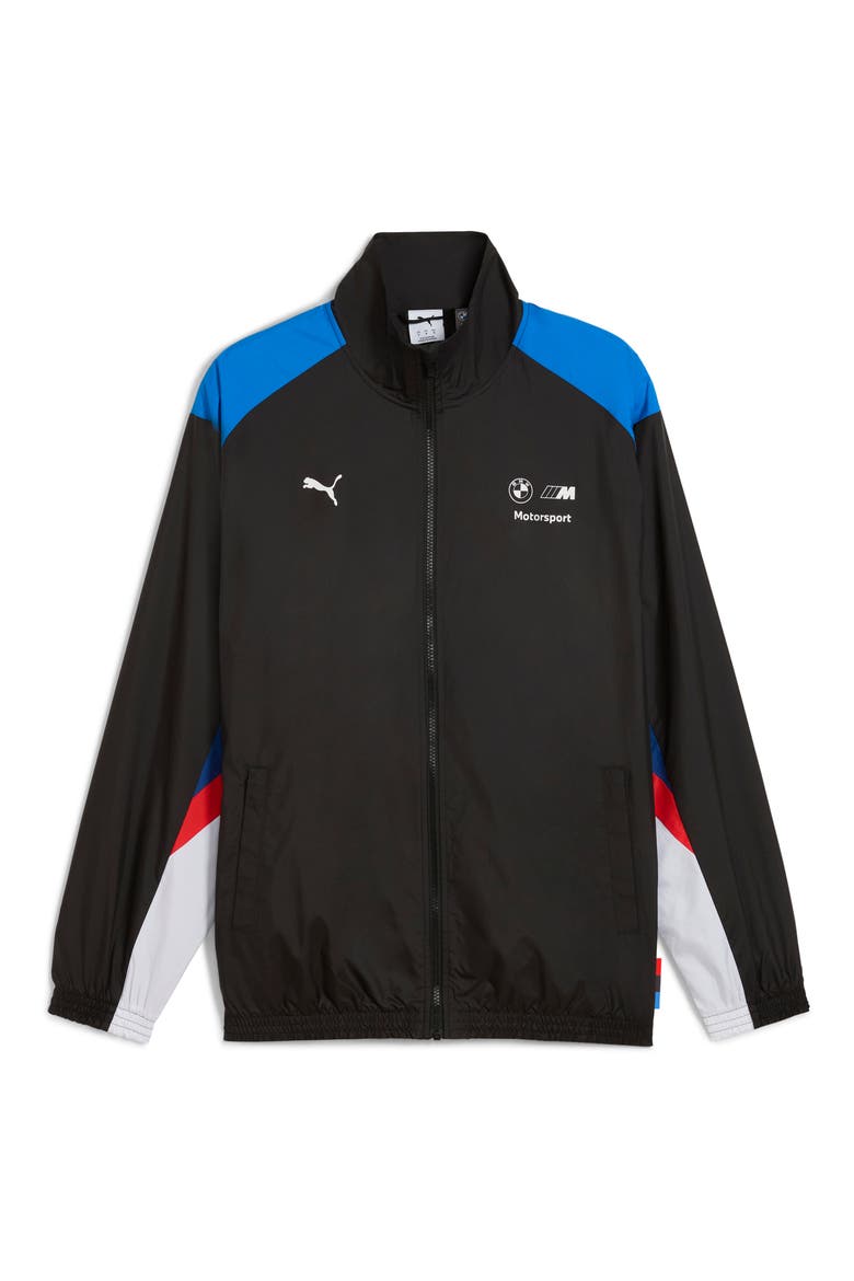 BMW M Motorsport Track Jacket, Alternate, color, PUMA BLACK