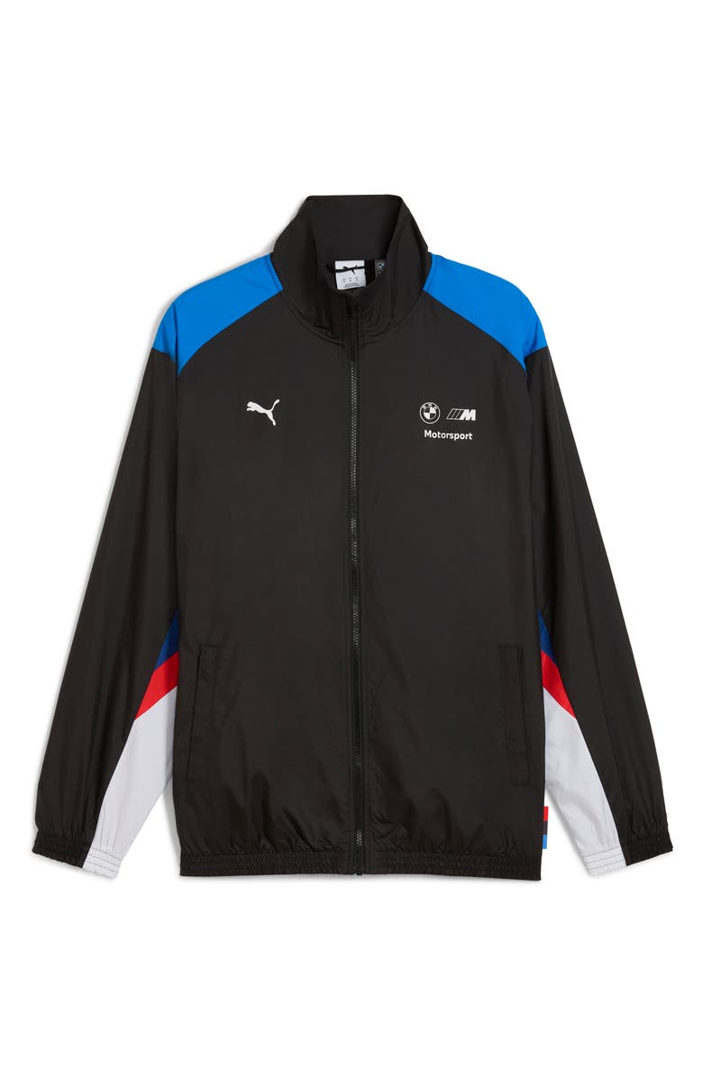 PUMA BMW M Motorsport Track Jacket, Alternate, color, Puma Black