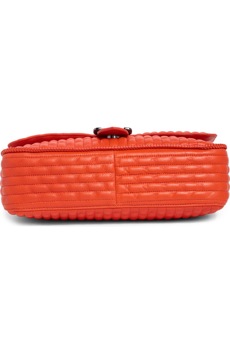 Longchamp Amazone Large Quilted Leather Crossbody Bag, Alternate, color, Poppy