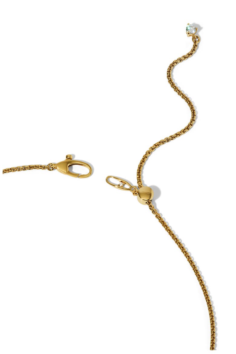 Astrid Cross Frontal Necklace, Alternate, color, GOLD