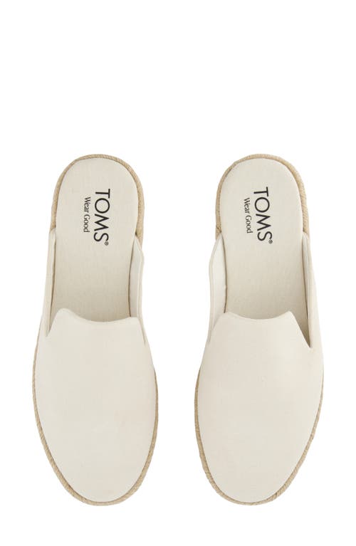 Shop Toms Santiago Espadrille Mule In Natural
