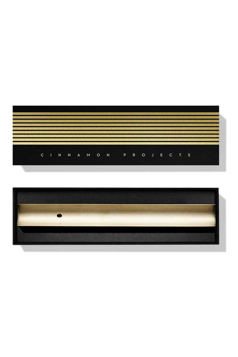 Chord Brass Incense Burner, Alternate, color, BRASS