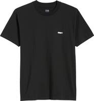 Obey I Will Obey Cotton Logo T-Shirt