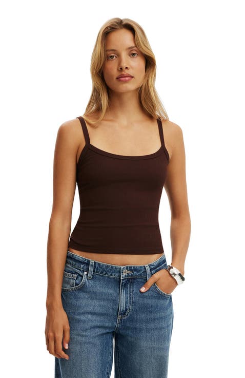 Women's Goldie Rib Scoop Cami