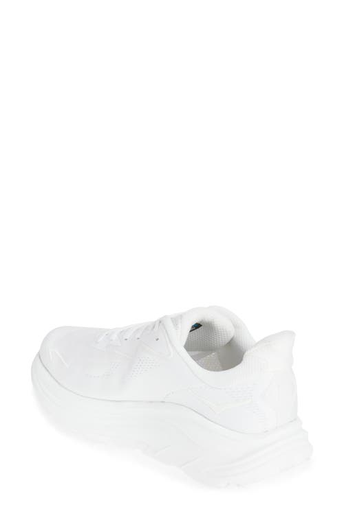 Hoka Clifton 10 Running Shoe In White
