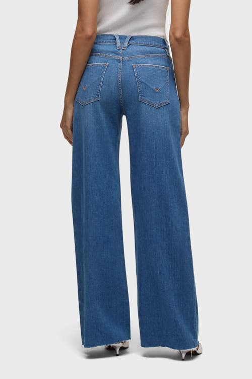 Hudson Jodie Loose Fit Wide Leg Jeans In Canyon Spring