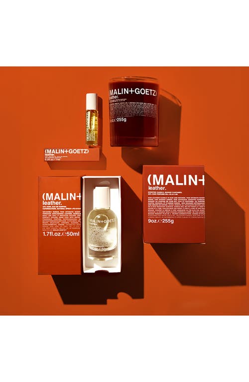 Malin + Goetz Malin+goetz Leather Scented Candle In Leather