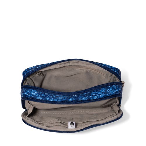 Baggallini Modern Belt Bag Sling In Navy Petal