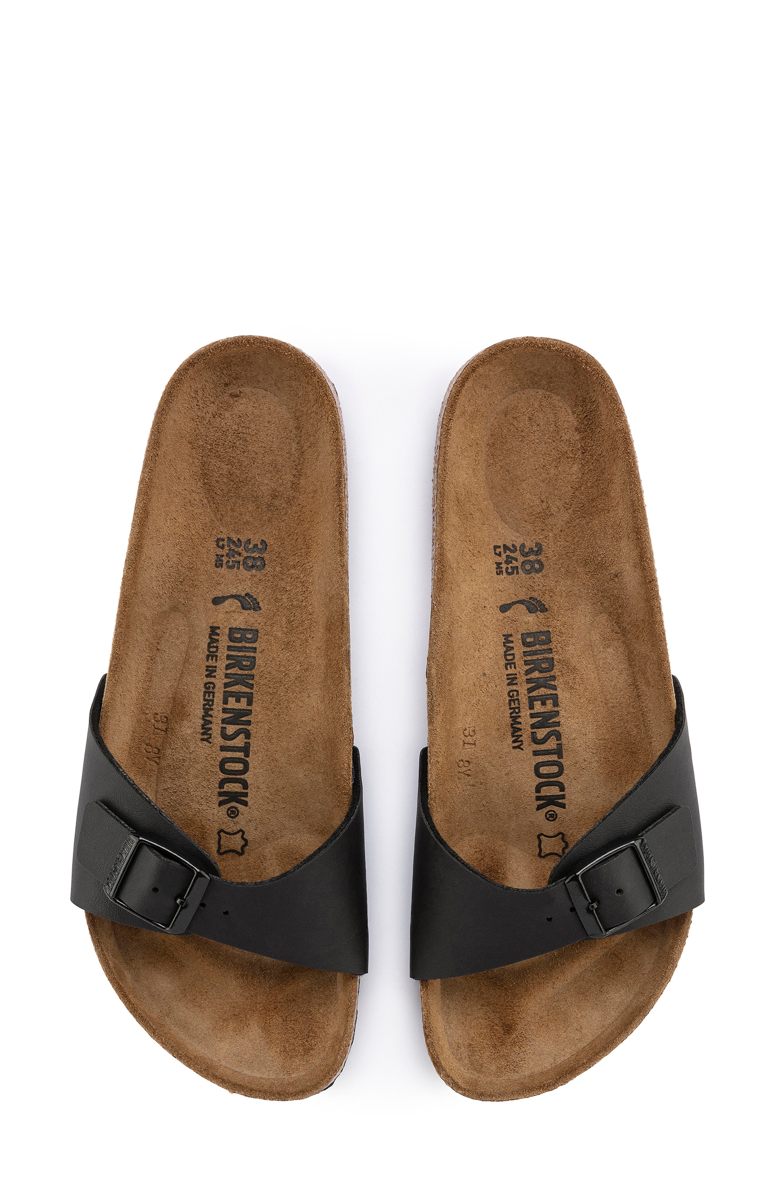 Birkenstock Madrid Birko-Flor<sup>™</sup> Slide Sandal, Alternate, color, 