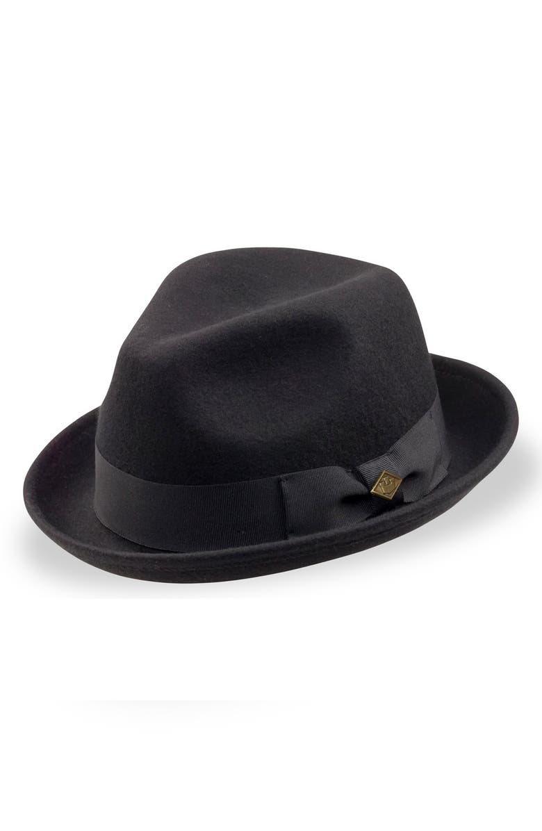 Goorin Bros. Rude Boy Wool Fedora, Main, color, 