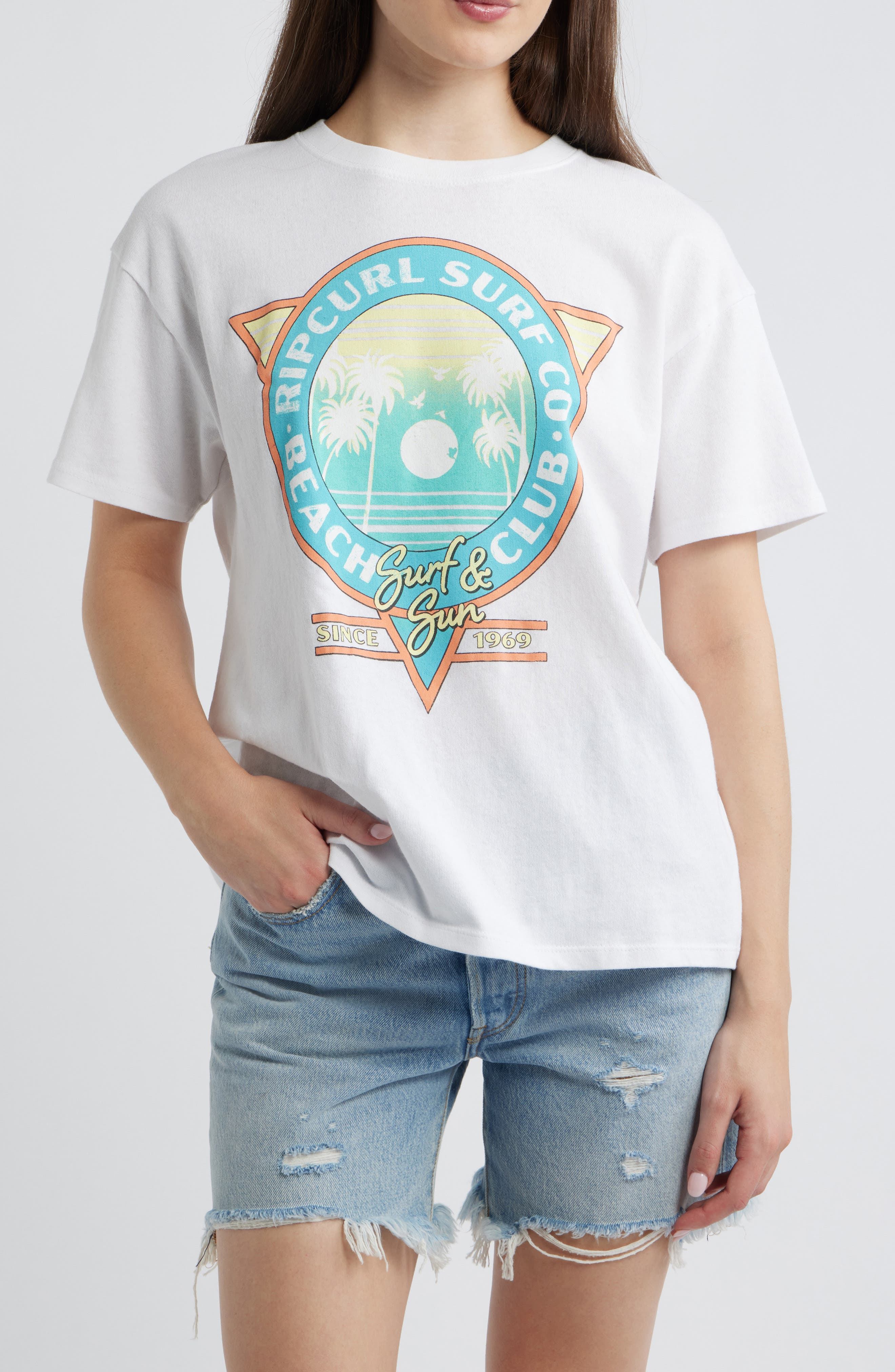 Beach Club Graphic Heritage Tee