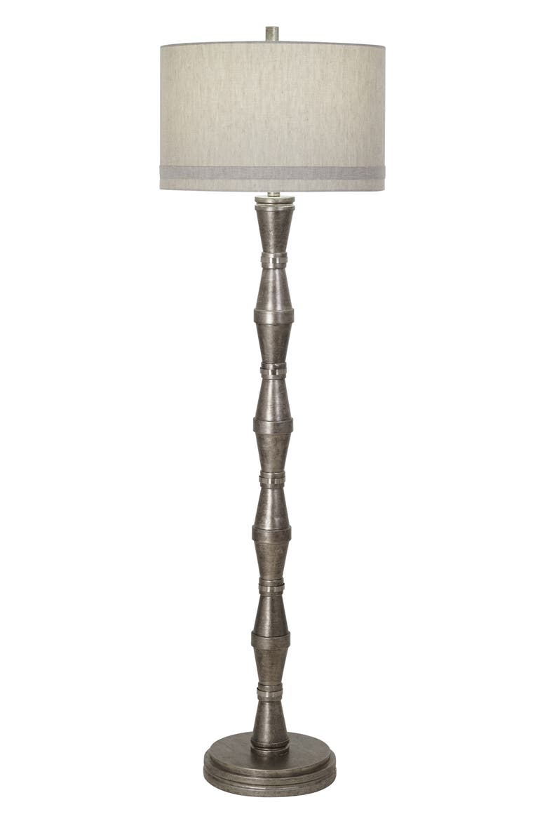 Walden Floor Lamp, Alternate, color, PEWTER