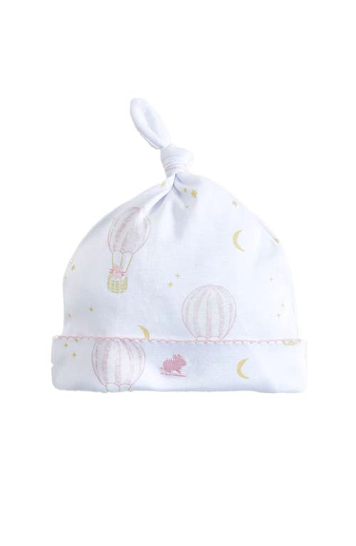 Babycottons Robin Knot Beanie In Pink