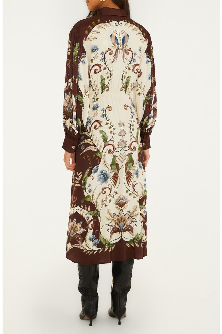 Millena Midi Shirt Dress, Alternate, color, MILLENA WINTER WHITE
