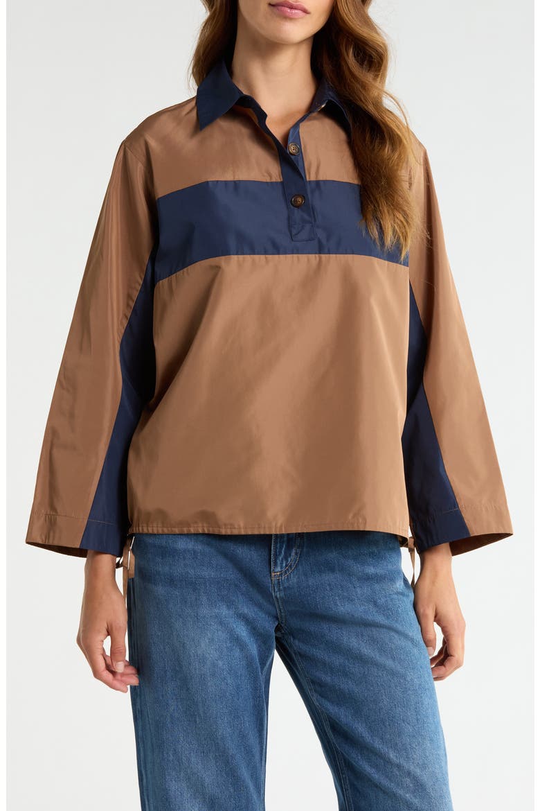Rugby Shirt, Main, color, CAMEL