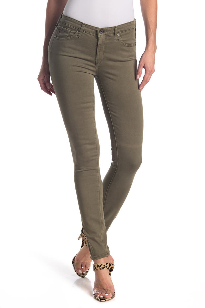 Prima Ankle Skinny Jeans, Main, color, SULFUR DRIED AGAVE