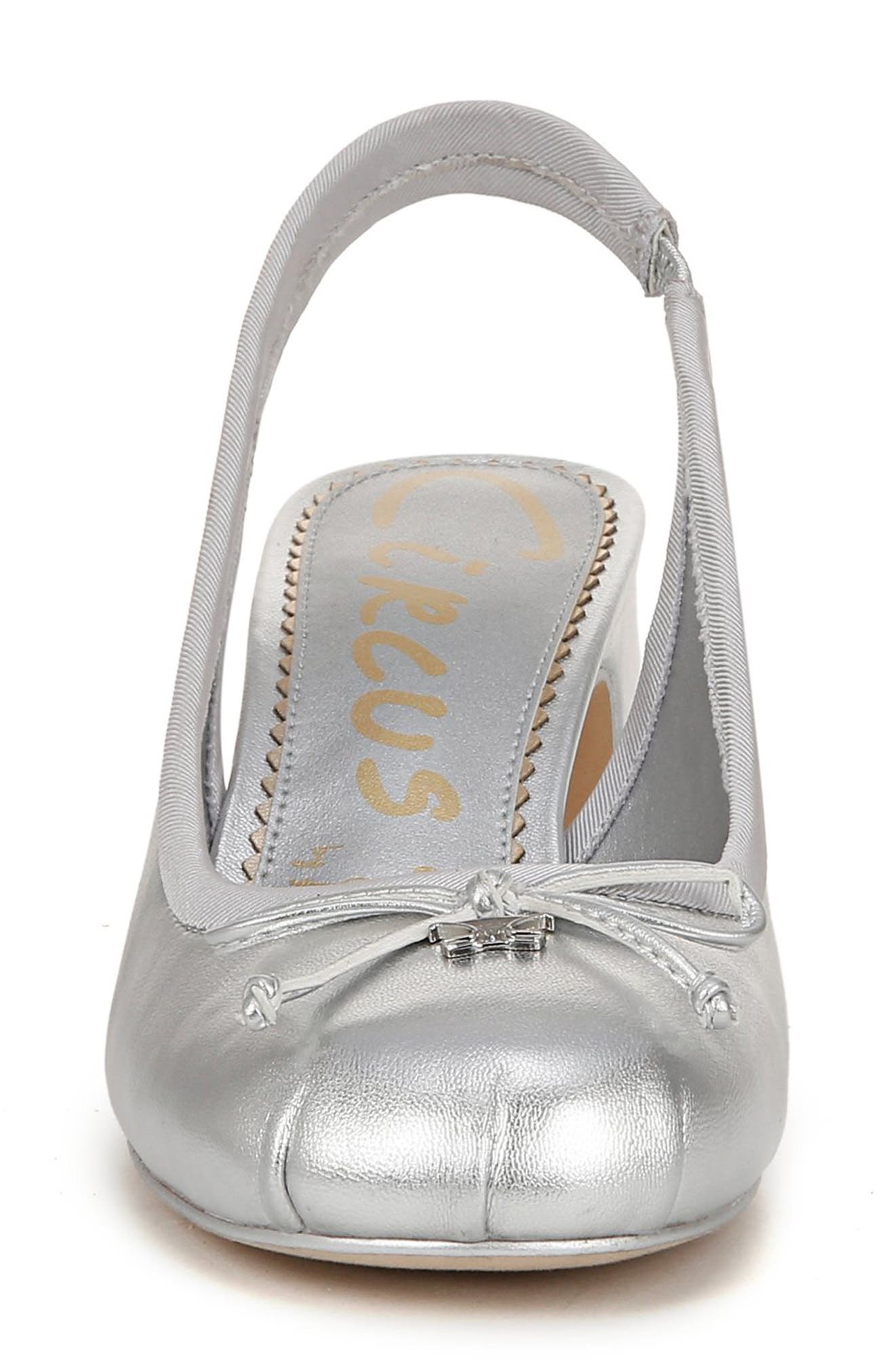 Circus NY by Sam Edelman Diane Slingback Pump, Alternate, color, Soft Silver