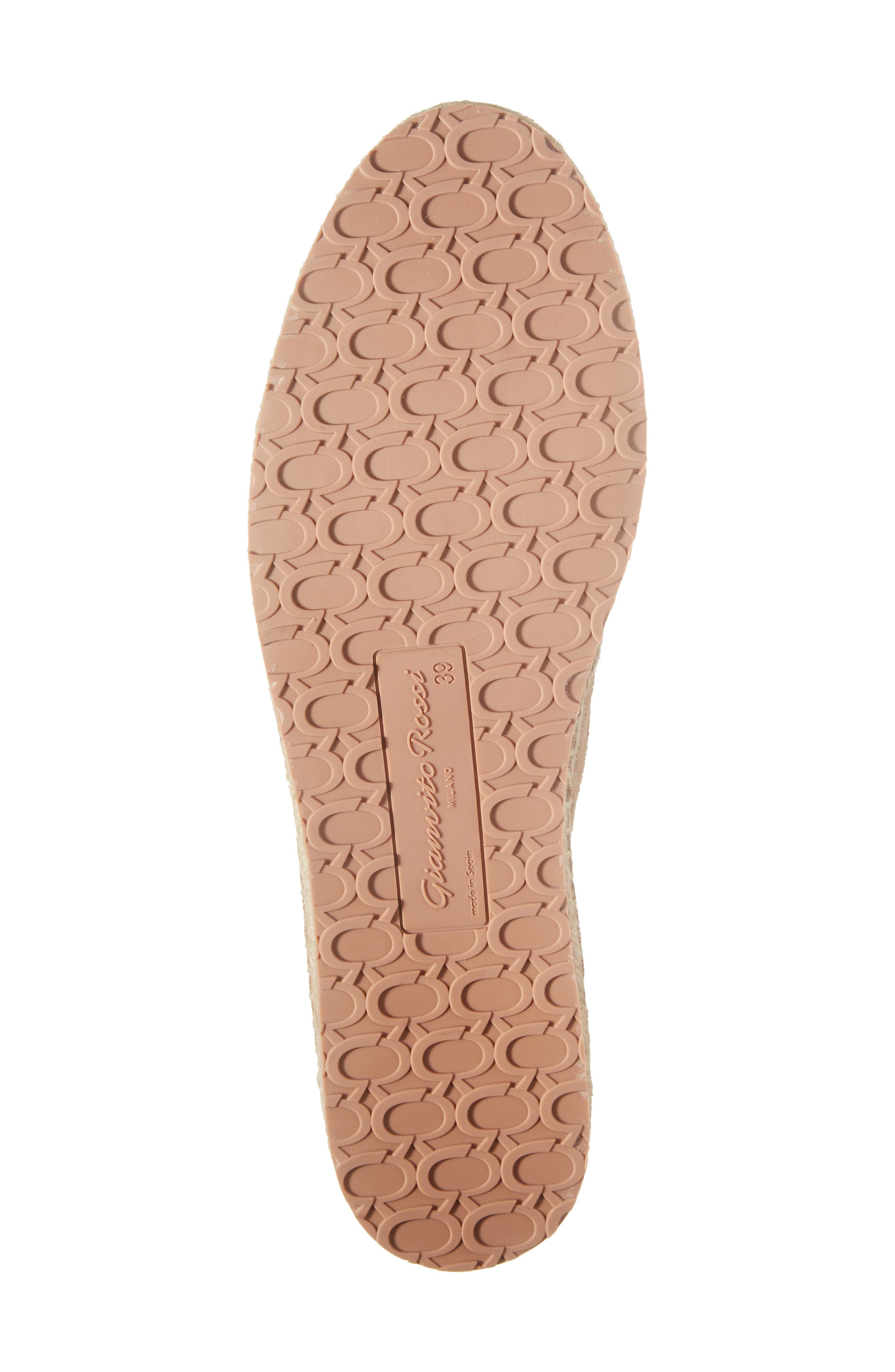 Gianvito Rossi Espadrille Mary Jane Ballet Flat, Alternate, color, Camel