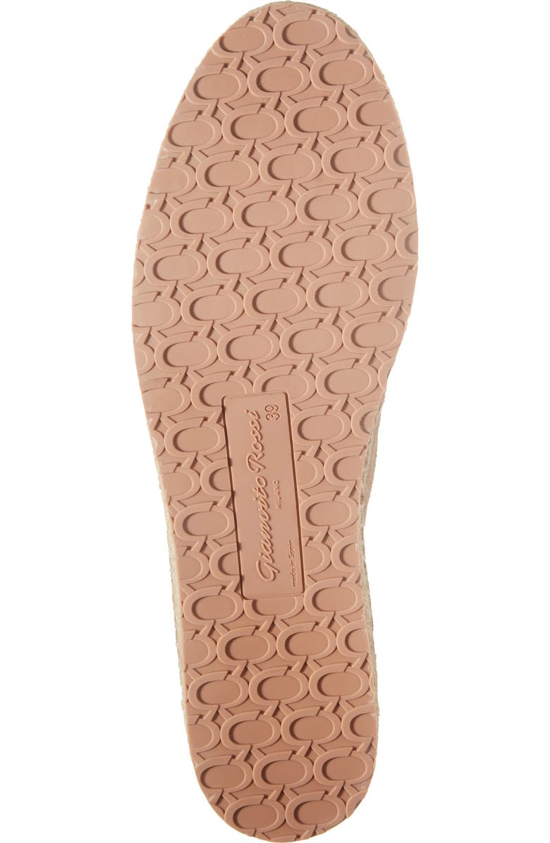 Gianvito Rossi Espadrille Mary Jane Ballet Flat, Alternate, color, Camel