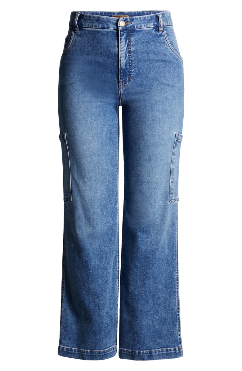 KUT from the Kloth Jodi Fab Ab High Waist Wide Leg Jeans, Alternate, color, 
