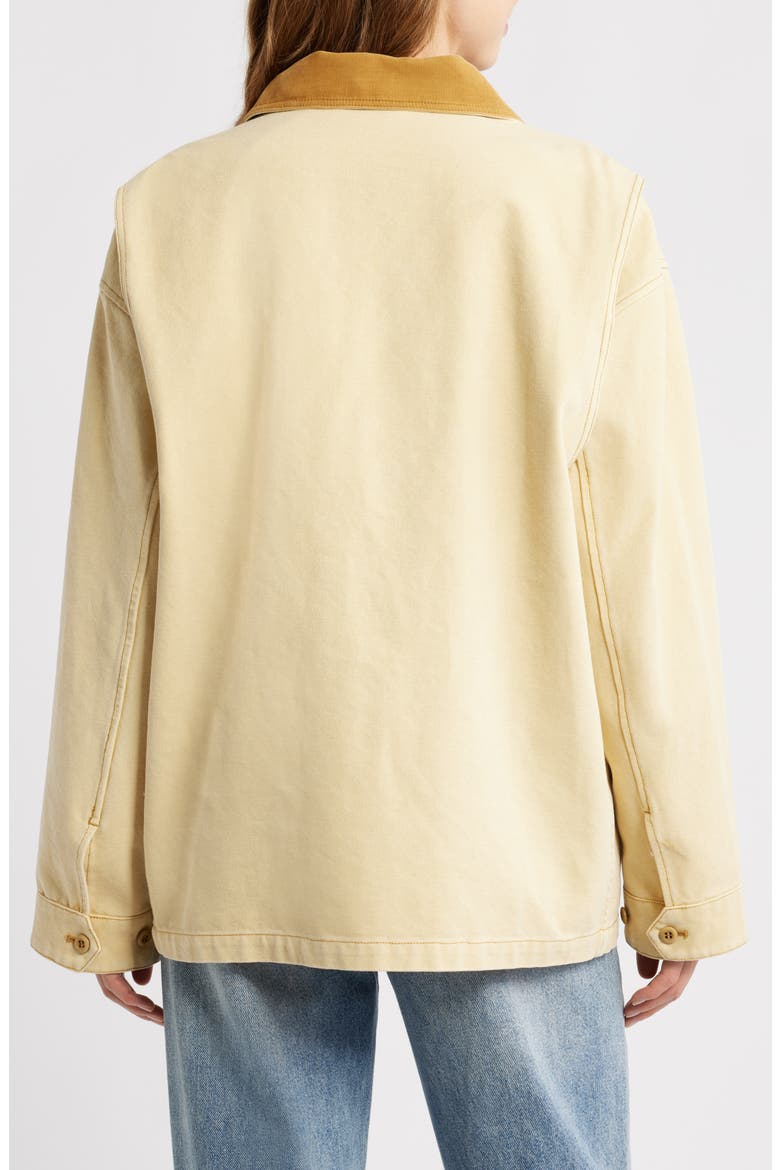 Pascual Barn Jacket, Alternate, color, STRAW