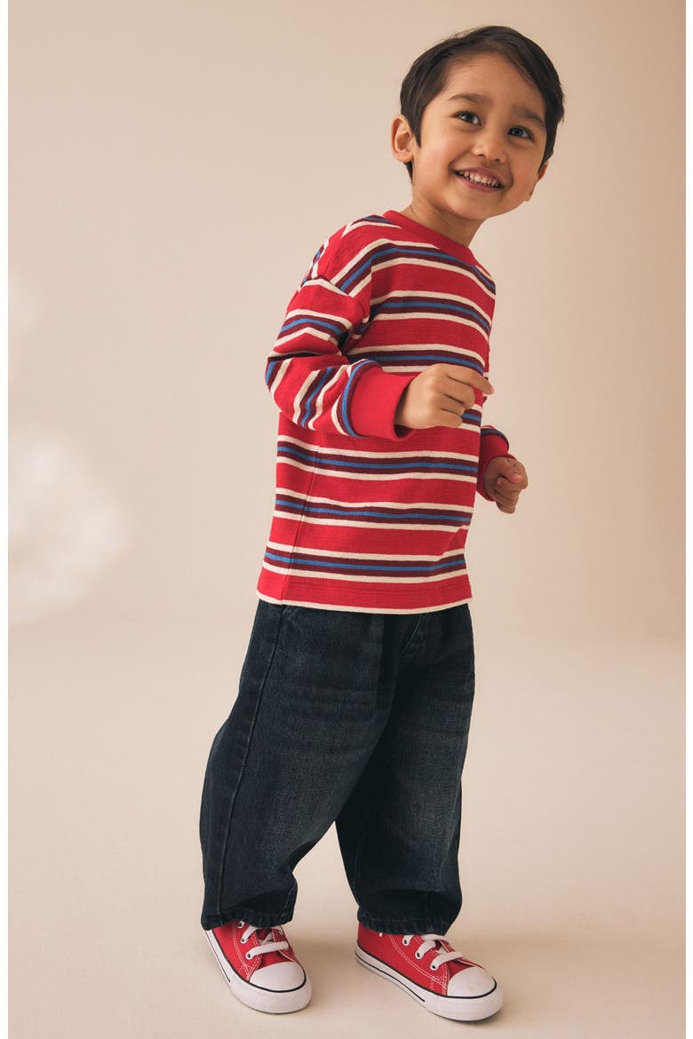 Kids' Stripe T-Shirt, Alternate, color, MULTI