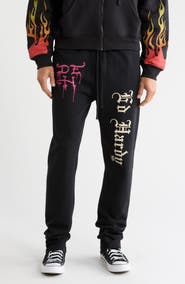 Ed Hardy Destroy Skeleton Sweatpants