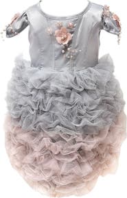 Petite Maison Kids Mia Ombré Cupcake Tulle Dress