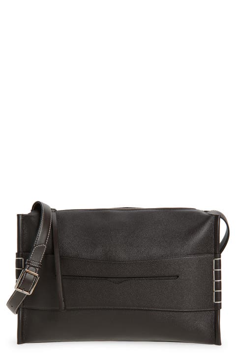Loafer Suede Messenger Bag