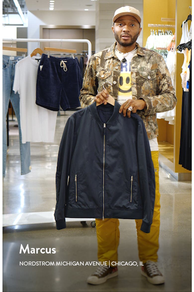 Udan Slim Fit Bomber Jacket video
