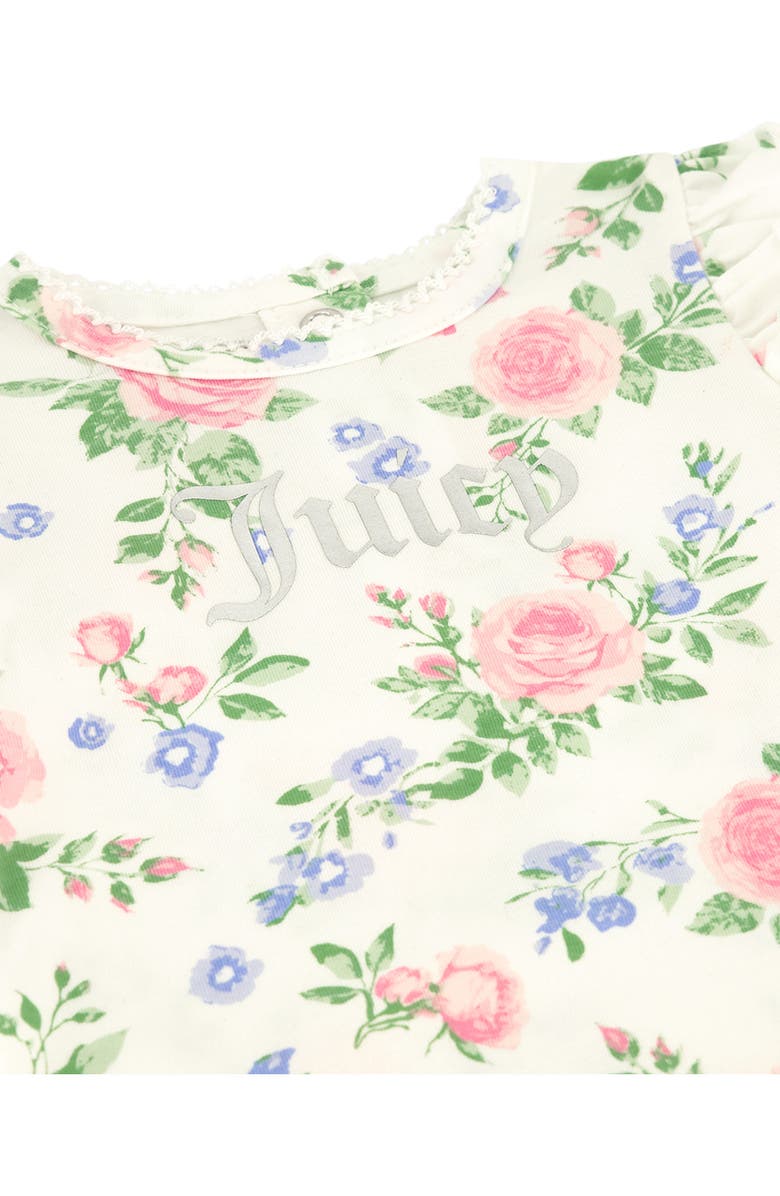 Juicy Couture Ruffle Bodysuit & Tutu Skort Set, Alternate, color, Pink