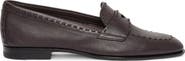 Santoni Women's Leather Penny Loafer