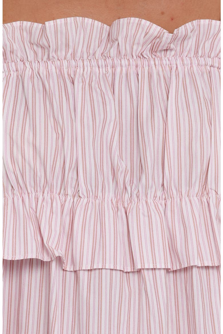 Keonia Minidress, Alternate, color, PINK STRIPE