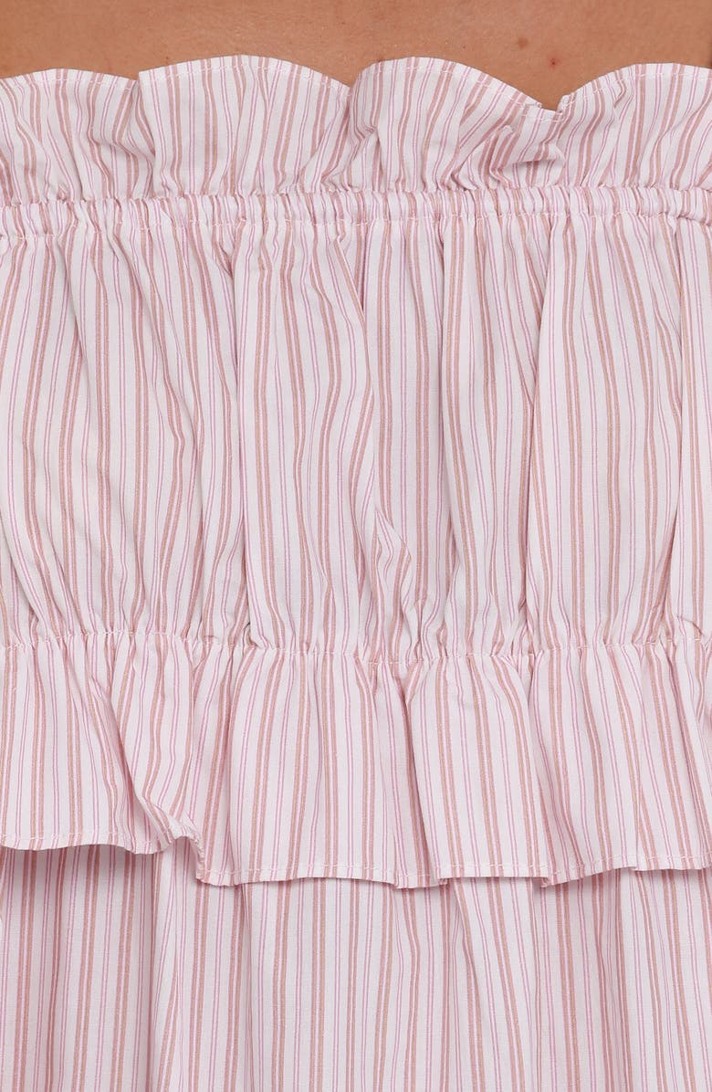 Petal & Pup Keonia Minidress, Alternate, color, Pink Stripe