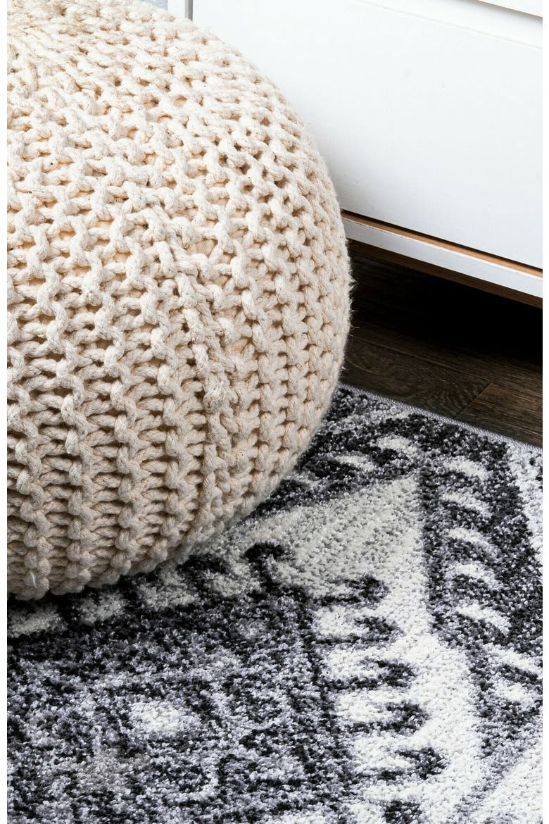 Sura Modern Kilim Geometric Area Rug, Alternate, color, Gray/Anthracite