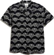 Billy Reid Botanical Cotton Camp Shirt