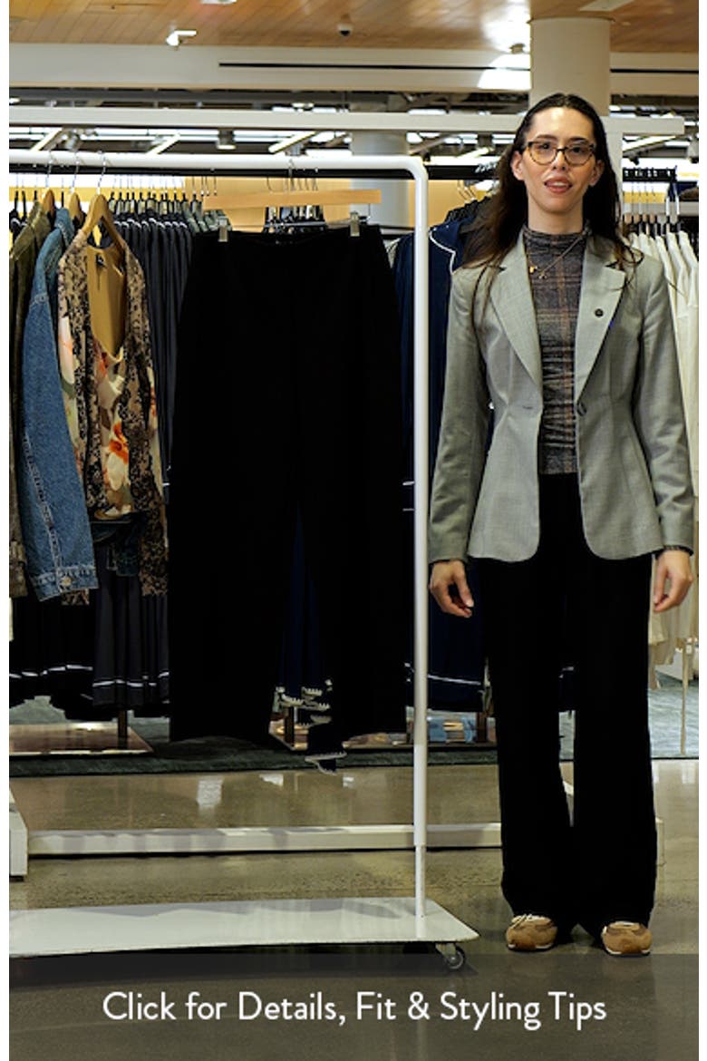Wide Leg Ankle Pants video