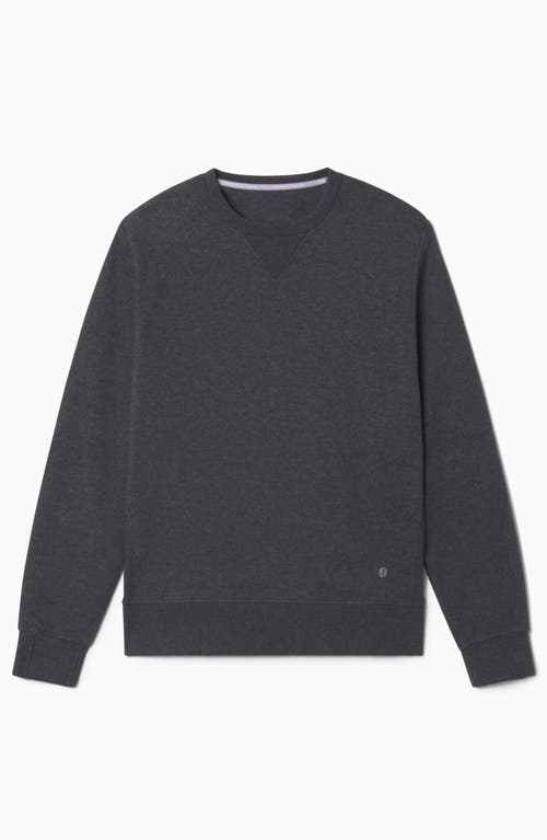 Jambys Chilluxe Crewneck Sweatshirt In Charcoal