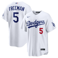 Nike Men's Nike Freddie Freeman White Los Angeles Dodgers Home Stadium Jersey