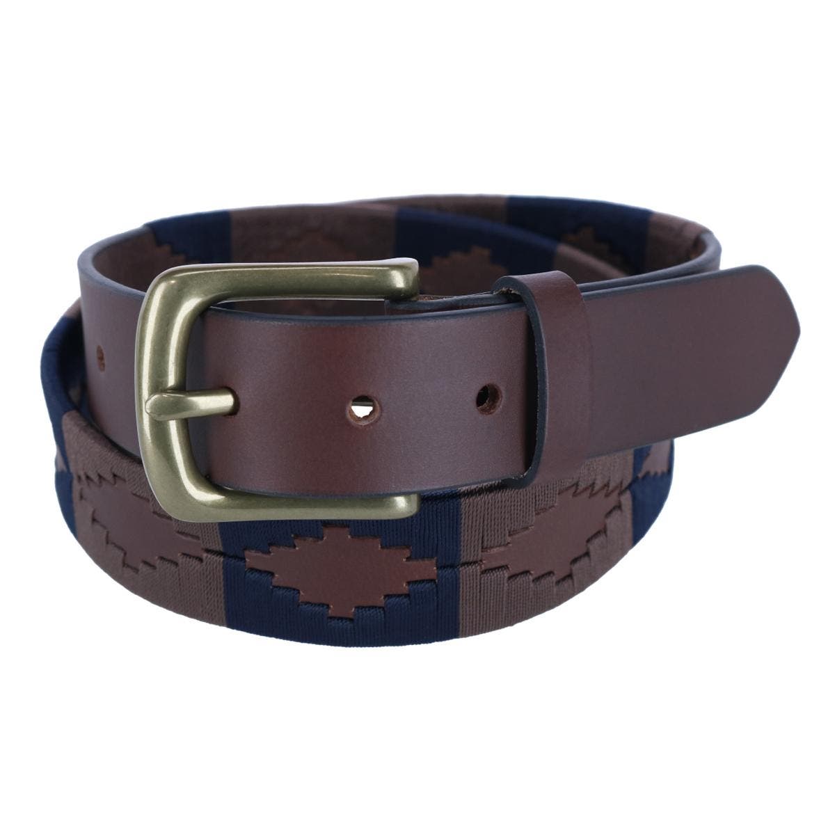 selected Navy/Light Brown