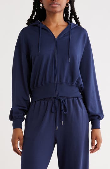 Abound Loved Fleece Zip Hoodie In Purple