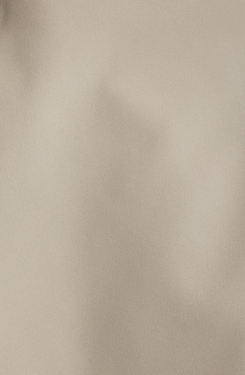 Save The Duck Garbo Waterproof Crop Trench Coat, Alternate, color, Shore Beige