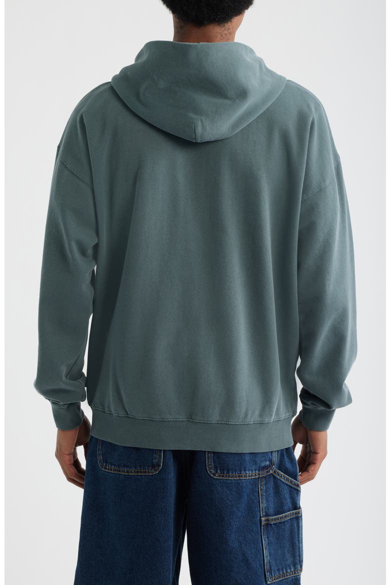 Liquid Trips Zip Hoodie, Alternate, color, PINE NIGHT