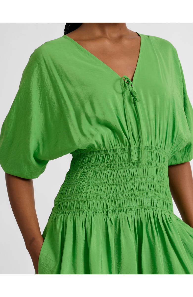 Albaray Air Flow Shirred Waist Dress, Alternate, color, Green