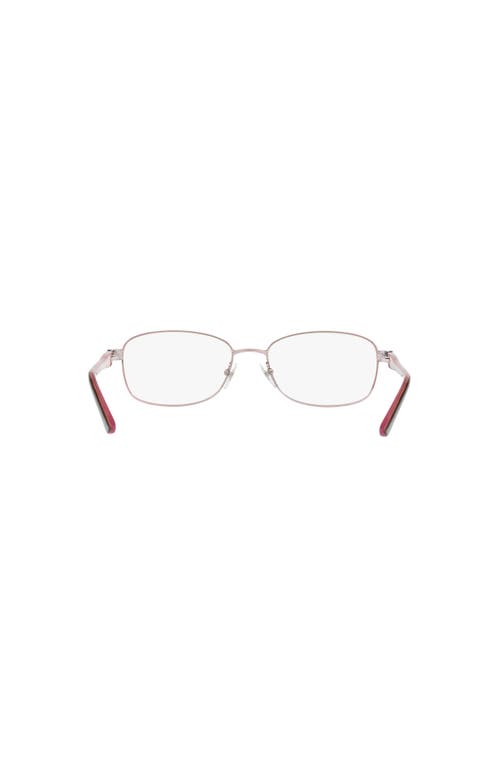 Sferoflex 54mm Rectangle Optical Glasses In Metallic