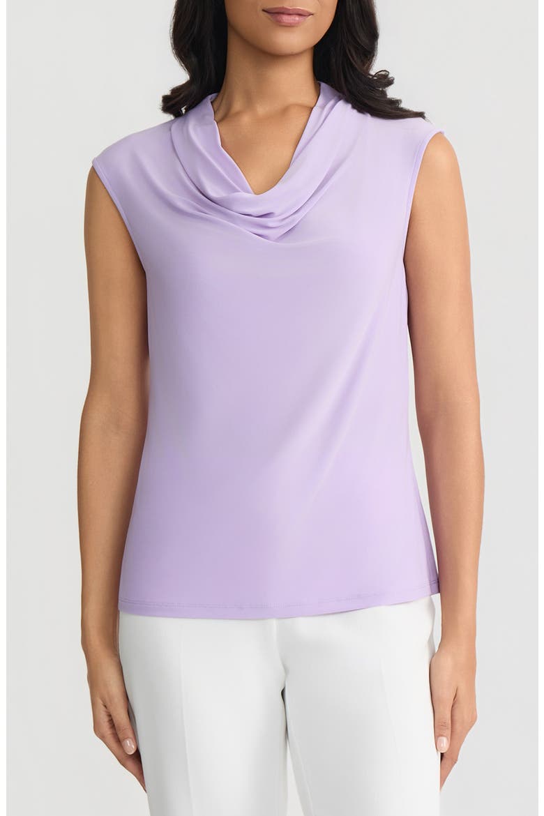 Cowl Neck Cap Sleeve Knit Top, Main, color, LAVENDER MIST