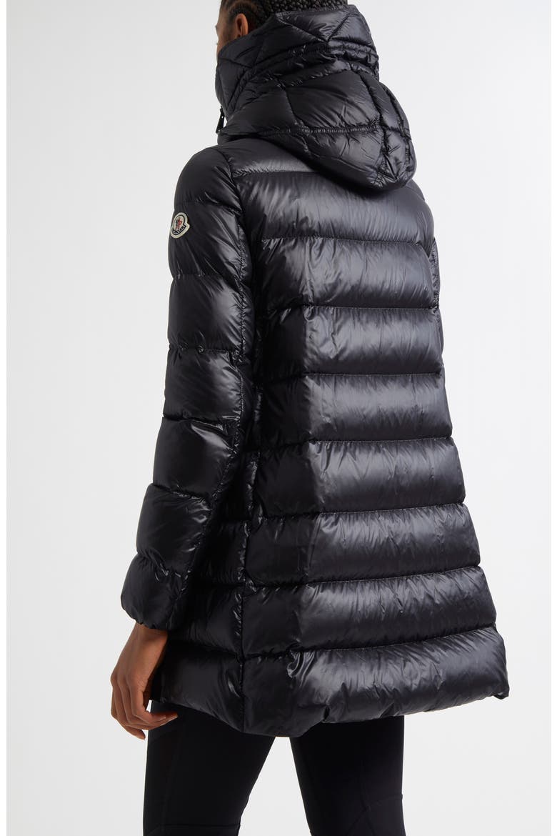 Suyen Quilted Down Parka, Alternate, color, U99-DARK BLACK