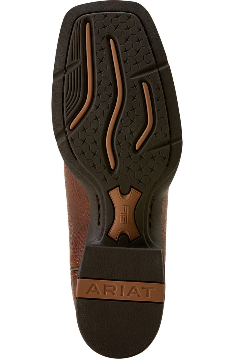 Ariat Round Up Holly Western Boot, Alternate, color, Beasty Brown/ Metallic Sea